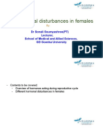 Hormonal Disturbances in Females