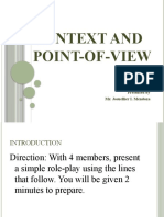 Context and Point of View