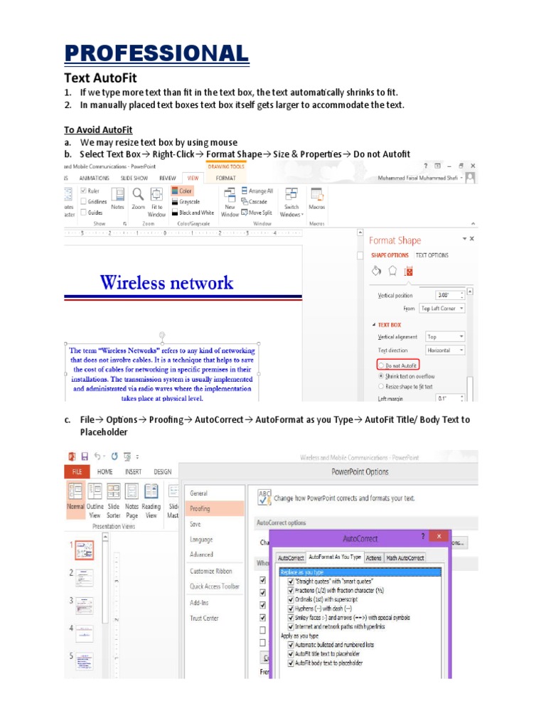 Microsoft PowerPoint - Professional | PDF | Page Layout | Microsoft ...