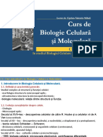 C 1 - Introducere in Biologia Celulara