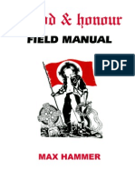 Blood and Honour Field Manual by Max Hammer
