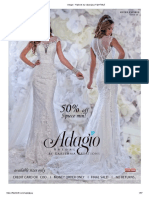 Adagio Bridal - Extras D9153