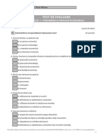 Test de Evaluare Editabil - CAP 1 - Economia Intreprinderii - CD PRESS