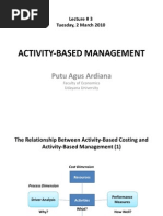 Activity Based Management