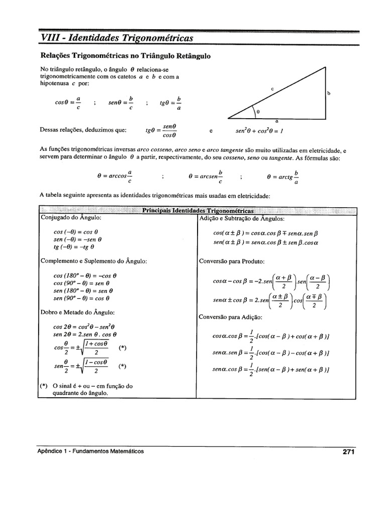 Apostila 1 - Trigonometria | PDF