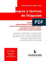 Estrategias y Tácticas de Litigación Juan F Gomez Urso