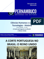 A Corte Portuguesa No Brasil o Reino Unido