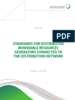 DEWA Standards For Distributed Renewable Resources Generators