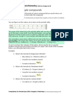 Formulas and Calculations in Stoichiometry