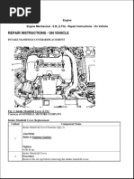 OPEL INSIGNIA 2013 - Engine Mechanical - 2.0L (LTG) - Repair Instructions - On Vehicle