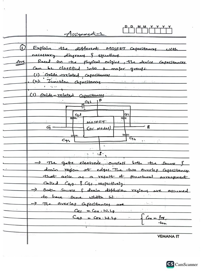 Vlsi Assignment 2 | PDF