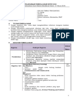 Rencana Pelaksanaan Pembelajaran Revisi 2020 Leter