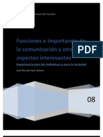 Niveles y Funciones de La Comunicacion