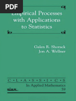 Shorack GR Wellner Ja Empirical Processes With Applications