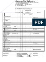 JANUARY Machinery Inspection Checklist