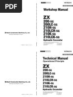 ZX200 5G Operational Principle TODCD en 01 | PDF | Valve | Engines