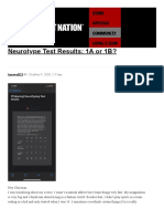 Neurotype Test Results - 1A or 1B - Christian Thibaudeau Coaching - Forums - T Nation