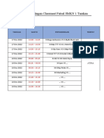 Jadwal Pertandingan