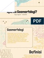 Anggi Anggraini - Geomorfologi