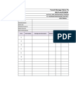 Transit Damag Claim Form