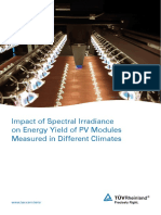 TUV Rheinland Whitepaper Solar Impact of Spectral Irradiance On Energy Yield EN