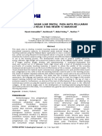 Artikel Jurnal Nasional Sinta 5 - Pengembangan Bahan Ajar Digital Pada Mata Pelajaran...