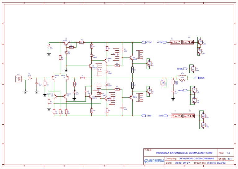 Schematic Rockola Expandable 2022-11-18 | PDF