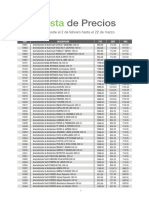 Lista de Precios Anticipada c8 y 9 - PVP DBA DBR