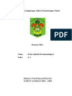 Kerusakan Lingkungan Akibat Penambangan Timah