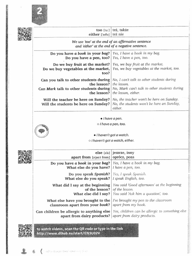 English Designed With Direct Method - Book 3 (PL) Unit 2b | PDF
