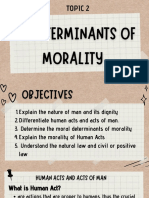 DETERMINANT OF MORALITY Presentation