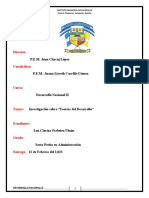 Teorías de Desarrollo L