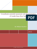 Groundwater Potential Assessment and Characterization of the Genale-Dawa River Basin