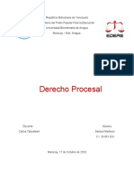 Derecho Procesal - Samuel Martinez.