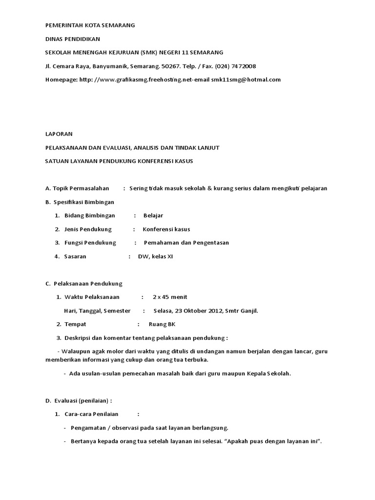 Konferensi kasus pdf