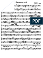 Trumpet Blues Sheet Music Transcription