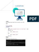 Computer Fundamentals Lab Report#3