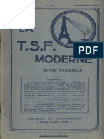 La TSF Moderne - N°15 Septembre 1921