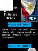 Lesson 2 - Introduction To Philippine History