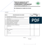 Cek List Persiapan Pasien Rujukan