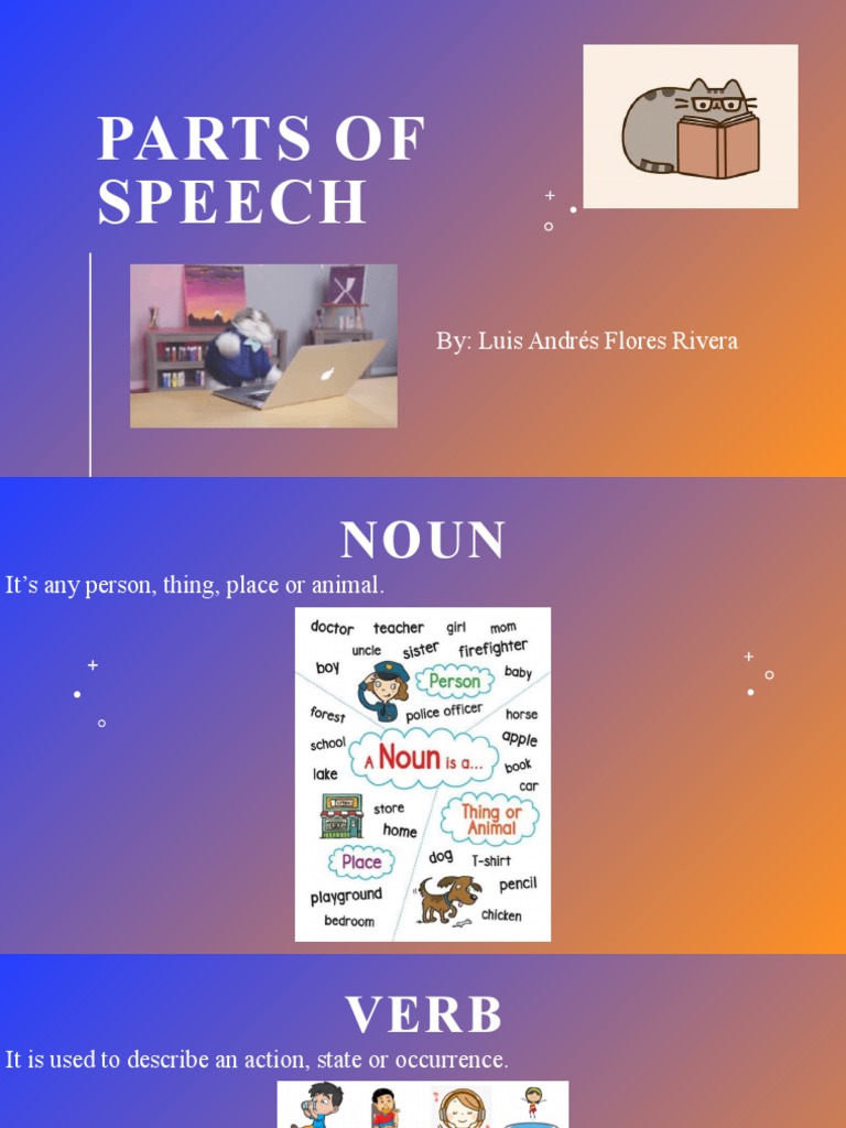 Parts of Speech | PDF