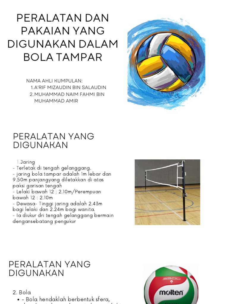 Pakaian Dan Peralatan Bola Tampar | PDF