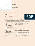 MODAL VERBS Practice