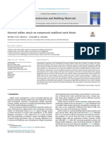 Bezerra External Sulfate Attack On Compressed Stabilized Earth Blocks