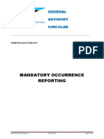 GAC 014 - Mandatory Occurrence Reporting