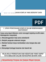 PKN 9 SMT 2 Bab 4 D. Pencegahan Konflik Yang Bersifat Sara (Suku, Agama, Ras, Antargolongan) Januari 2023