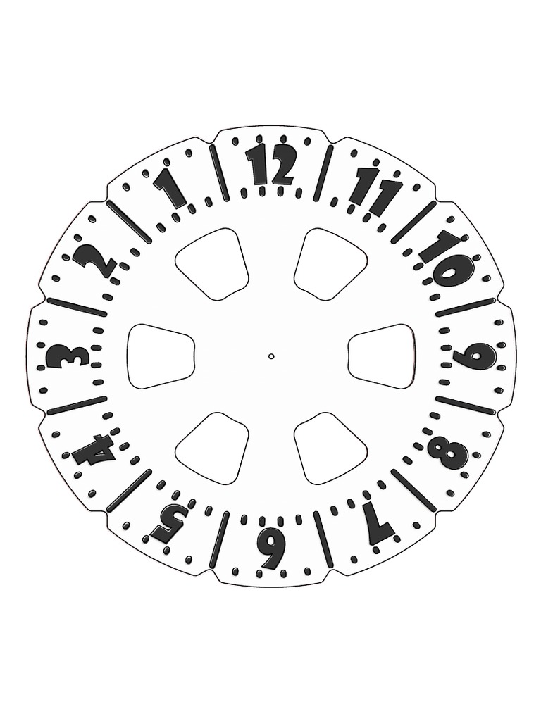 Clock Templates PDF