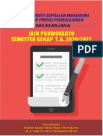 Laporan Survey Proses Pembelajaran Genap 2020-2021