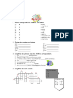 Les Nombres Feuille Dexercices - 37306