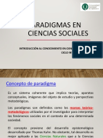 ICCS - Paradigmas en Ciencias Sociales